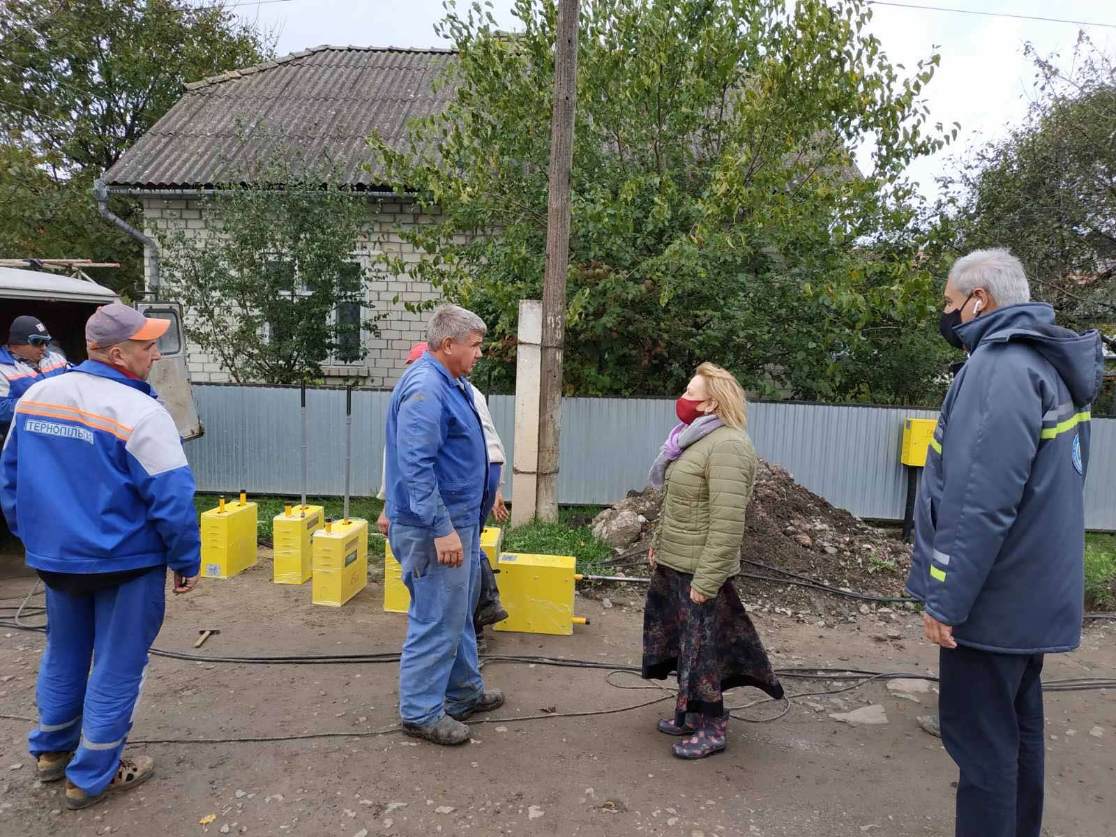 Реконструкція газової мережі у смт Товсте на Тернопільщині